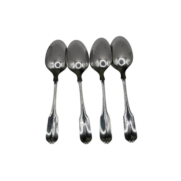 Oneida Silver Gloria Stainless Steel Tablespoons Set Of 4 - Picture 4 of 6
